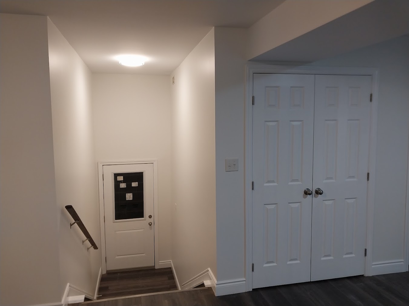 Basement side entry
